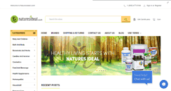 Desktop Screenshot of naturesideal.com